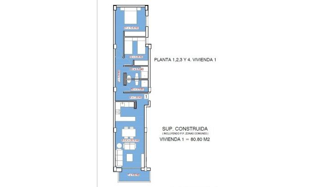 Obra nueva - Apartamento / piso -
Torrevieja - Playa El Acequión