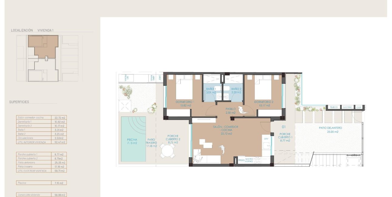 New Build - Bungalow -
San Pedro del Pinatar - Molino de Chirrete