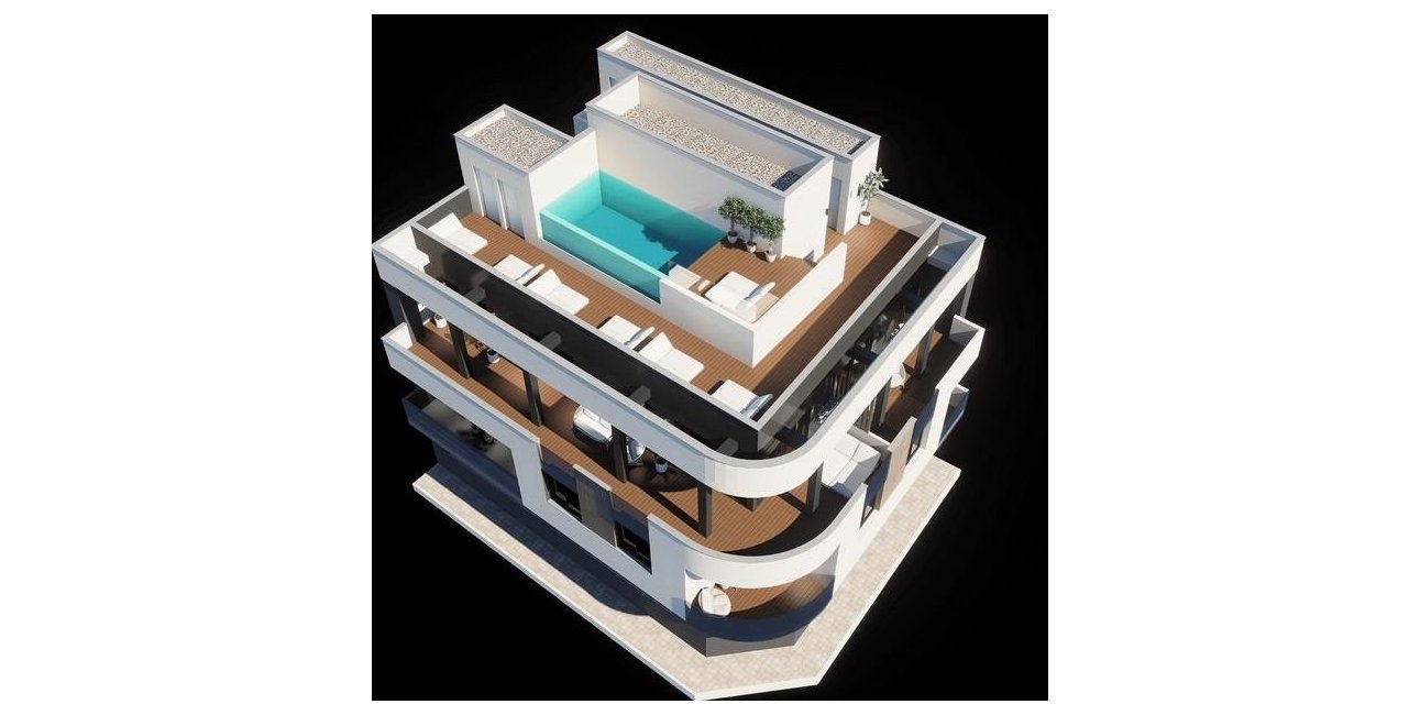 New Build - Apartment / flat -
Torrevieja - Centro