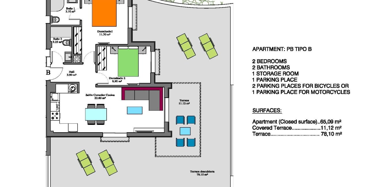 Rynek pierwotny - Mieszkanie w bloku -
Orihuela Costa - Las Filipinas