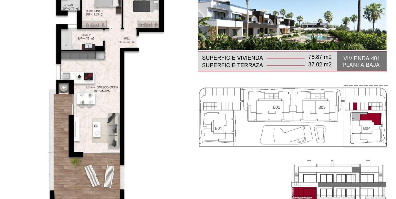 Obra nueva - Bungalow -
Rojales - Lo Marabú