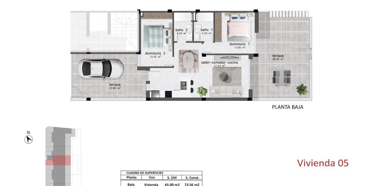 New Build - Bungalow -
Pilar de la Horadada - pueblo
