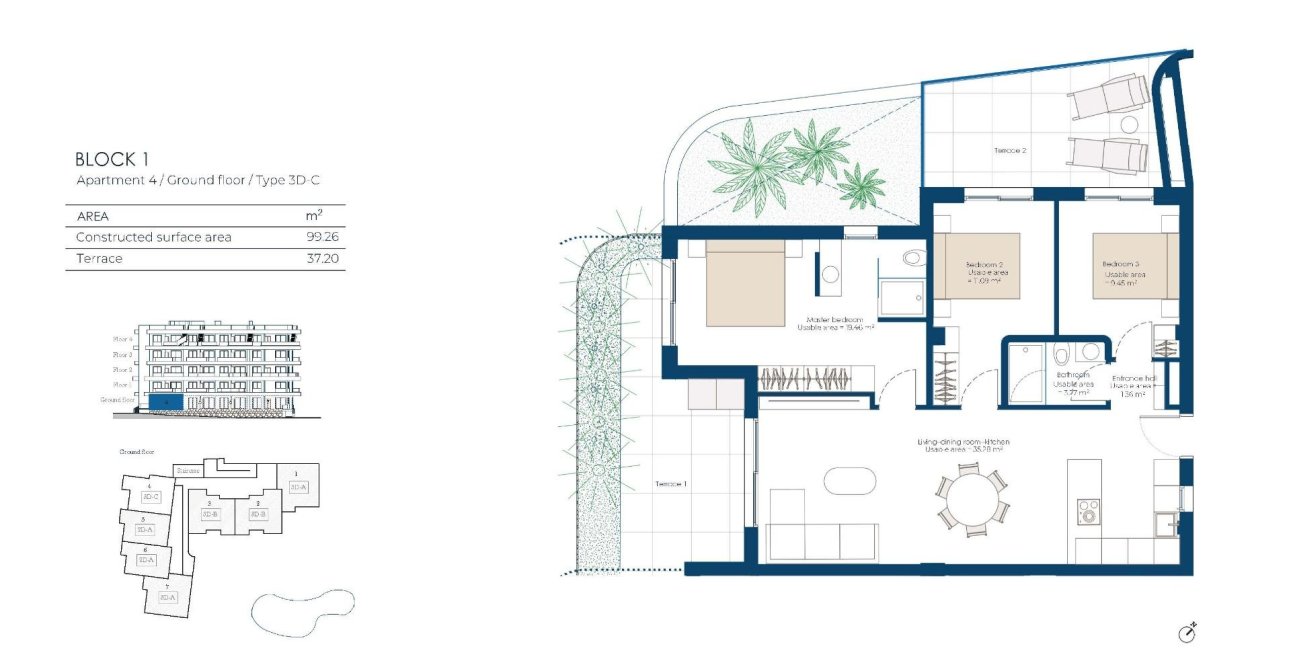 New Build - Apartment / flat -
Baños y Mendigo - El Valle Golf