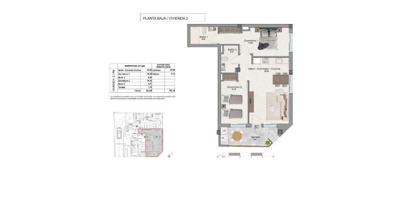 Obra nueva - Apartamento / piso -
Santa Pola - Centro