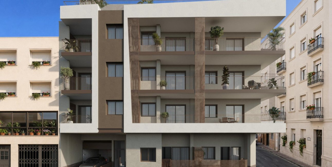 New Build - Apartment / flat -
Santa Pola - Centro