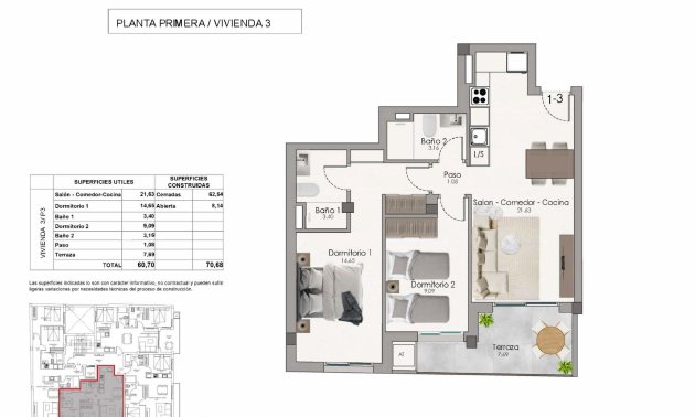 New Build - Apartment / flat -
Santa Pola - Centro