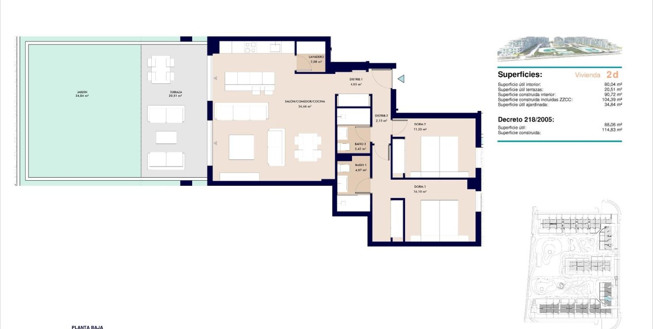 Obra nueva - Apartamento / piso -
Almerimar