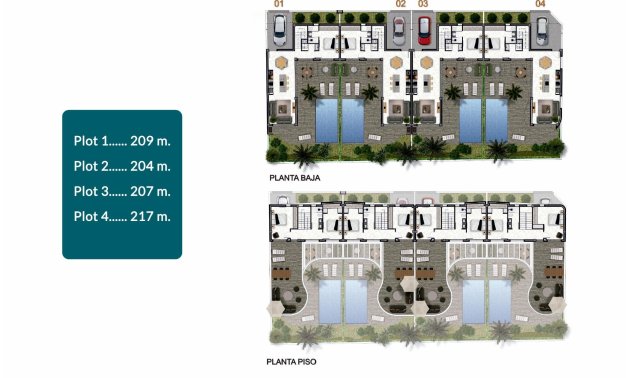 Rynek pierwotny - Willa -
Almoradí - Las Heredades