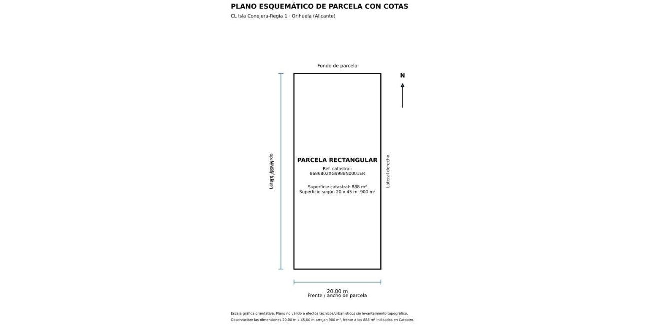 Resale - Plot / Land -
Orihuela Costa - La Regia