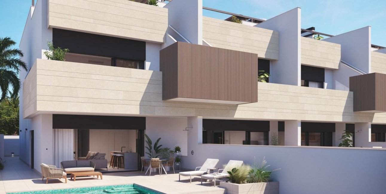 New Build - Bungalow -
Pilar de la Horadada - pueblo