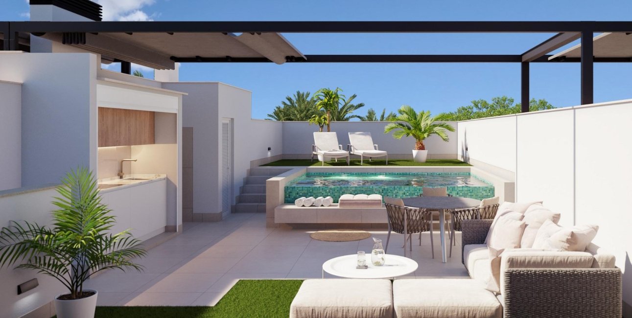 New Build - Bungalow -
Pilar de la Horadada - pueblo