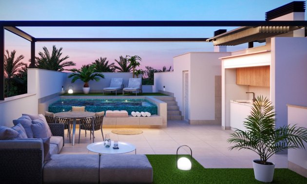 New Build - Bungalow -
Pilar de la Horadada - pueblo