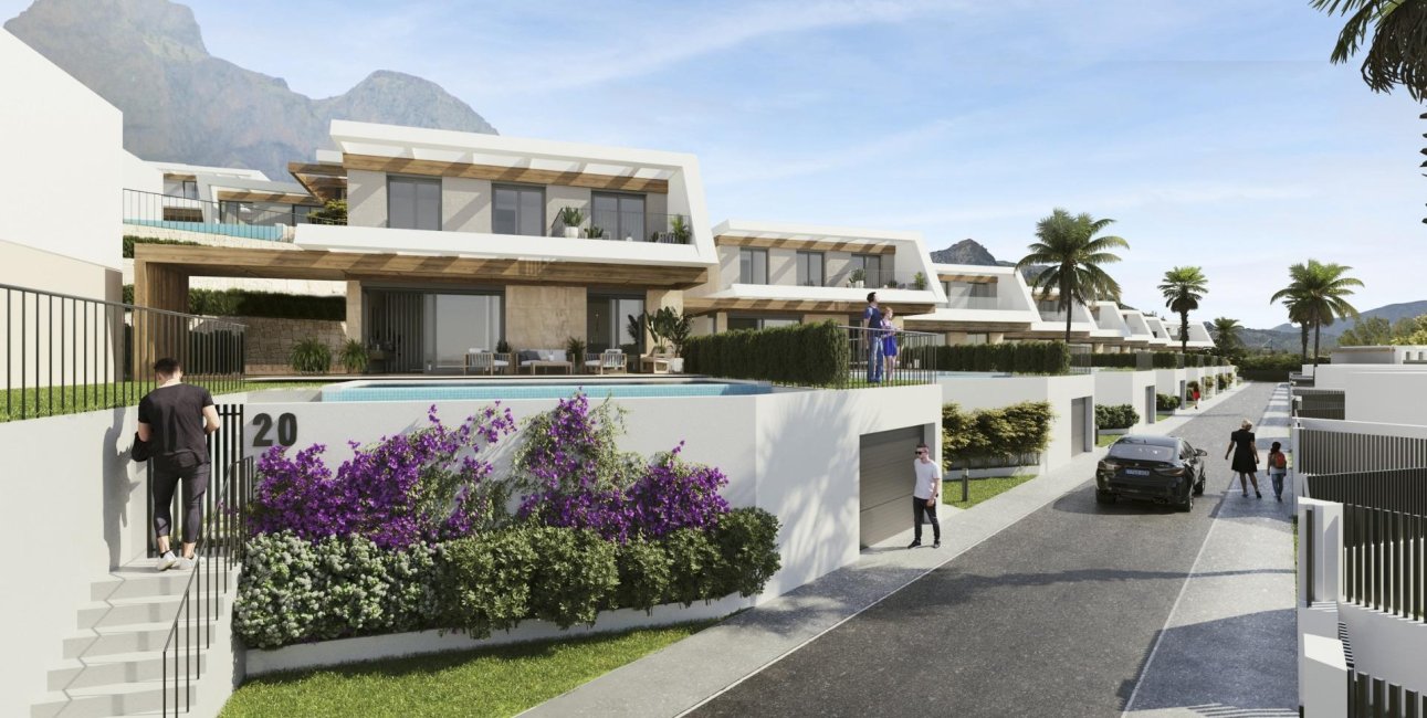 Obra nueva - Villa -
Polop - PAU 1