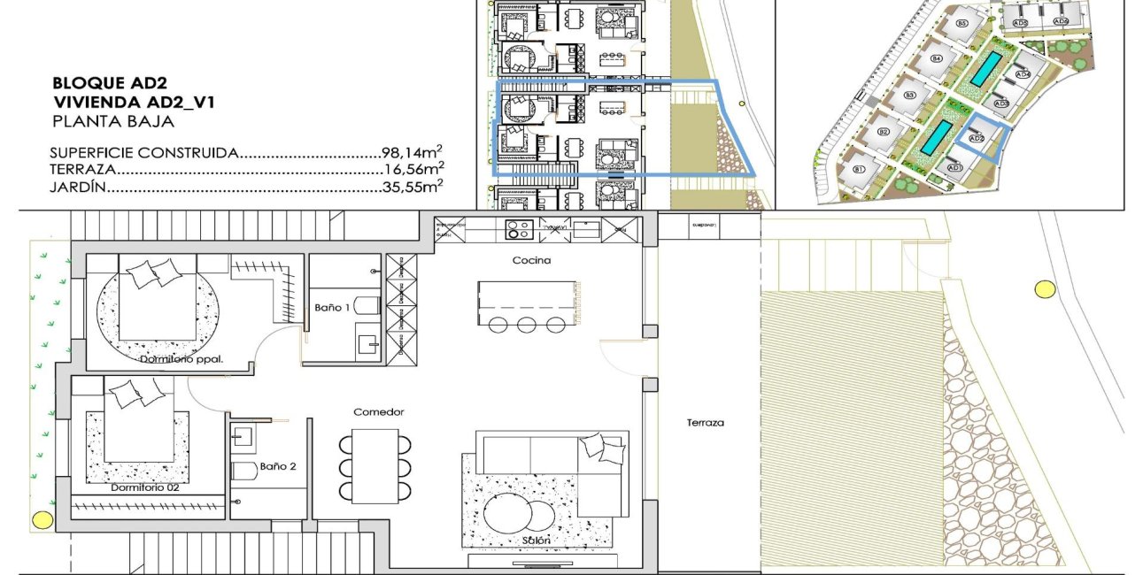 New Build - Bungalow -
Torre Pacheco - Santa Rosalia Lake And Life Resort