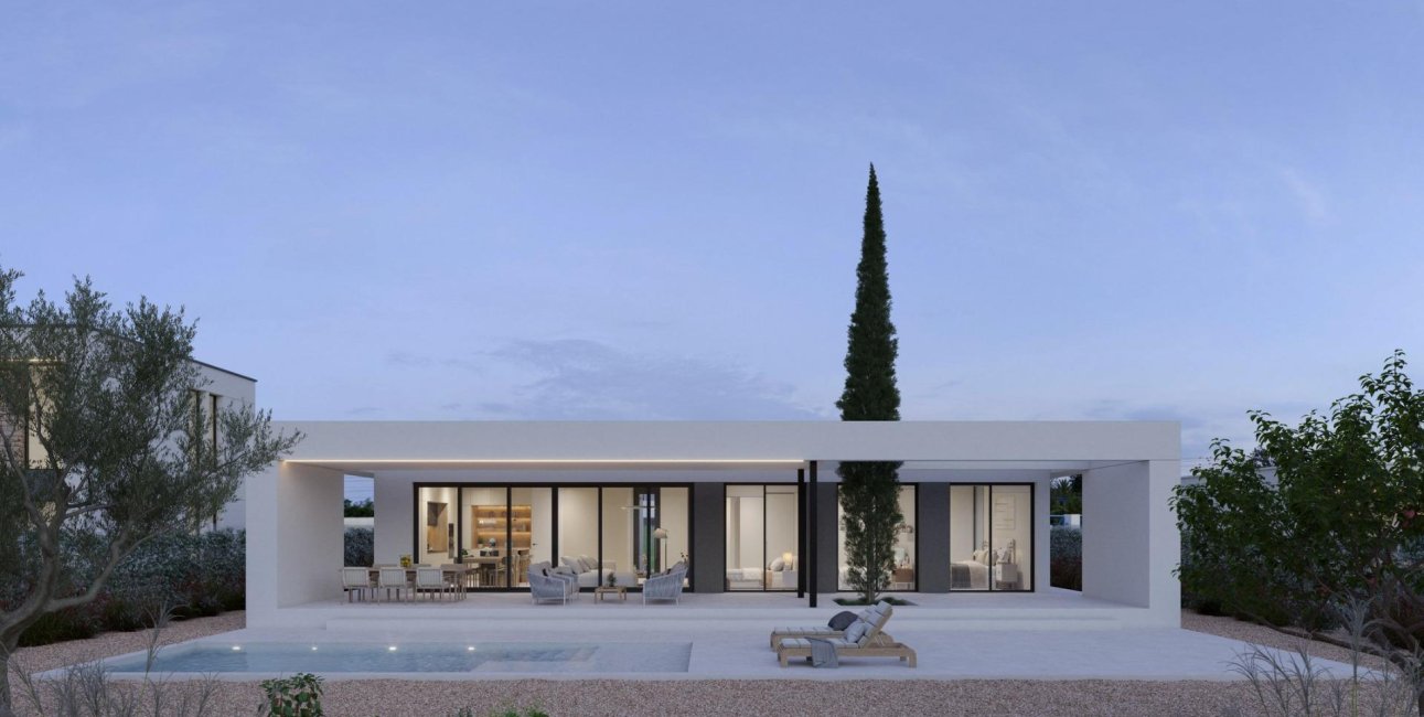 Obra nueva - Villa -
Fuente Álamo - Hacienda del Alamo