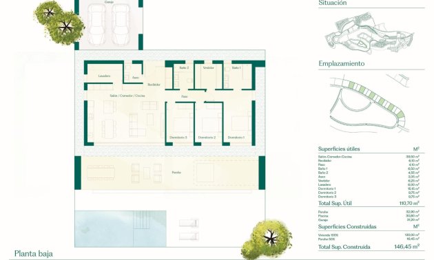 Obra nueva - Villa -
Fuente Álamo - Hacienda del Alamo