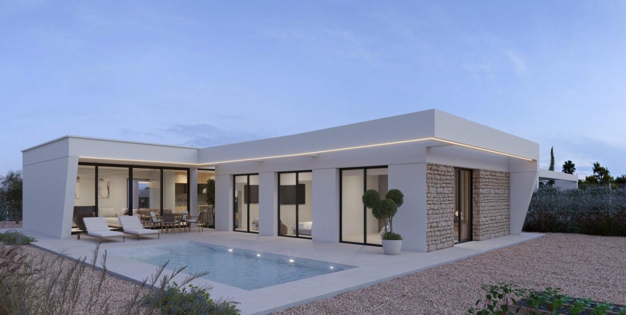 Obra nueva - Villa -
Fuente Álamo - Hacienda del Alamo