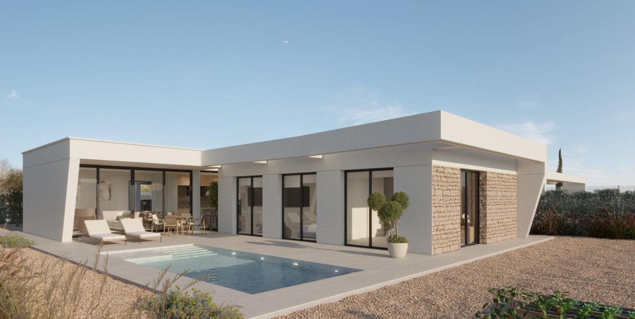 Obra nueva - Villa -
Fuente Álamo - Hacienda del Alamo