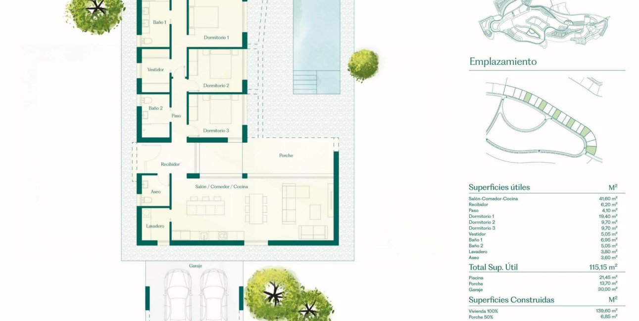 Obra nueva - Villa -
Fuente Álamo - Hacienda del Alamo