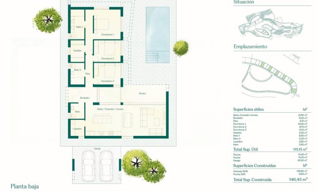 Obra nueva - Villa -
Fuente Álamo - Hacienda del Alamo