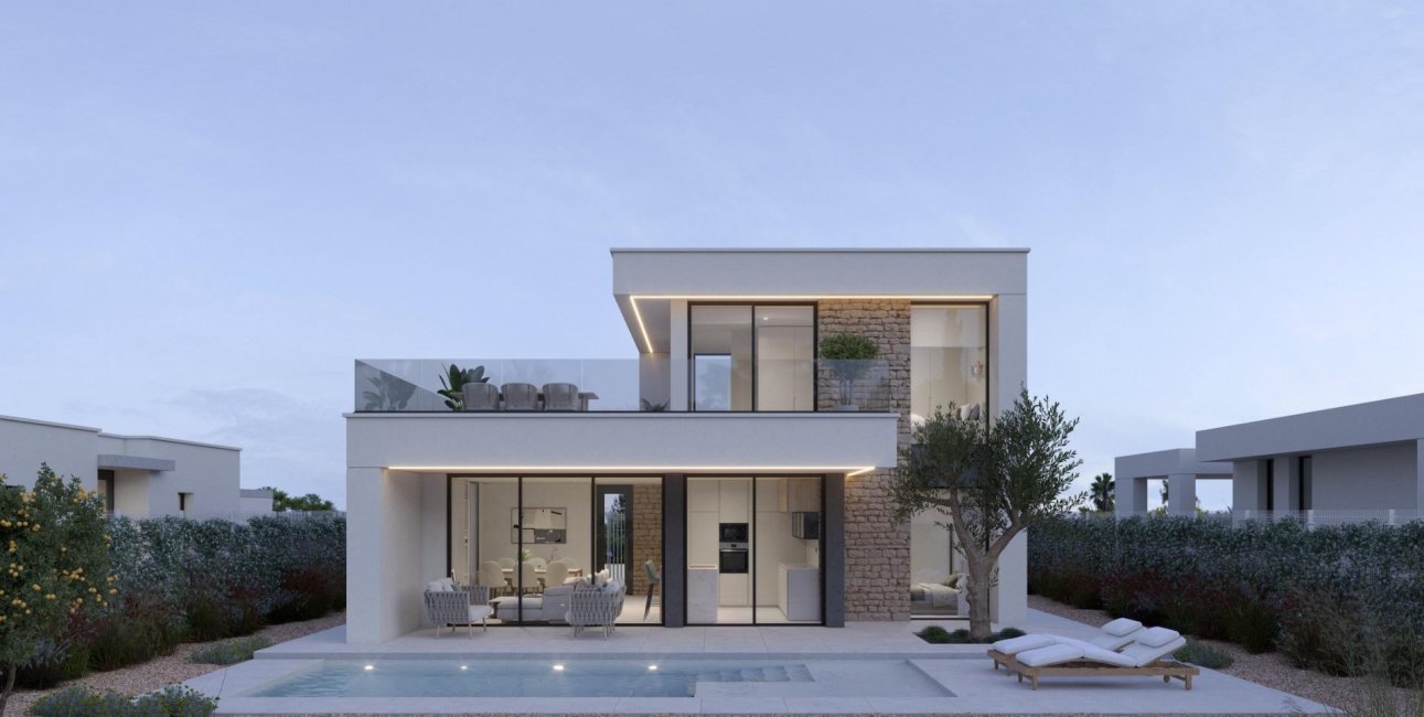 Obra nueva - Villa -
Fuente Álamo - Hacienda del Alamo