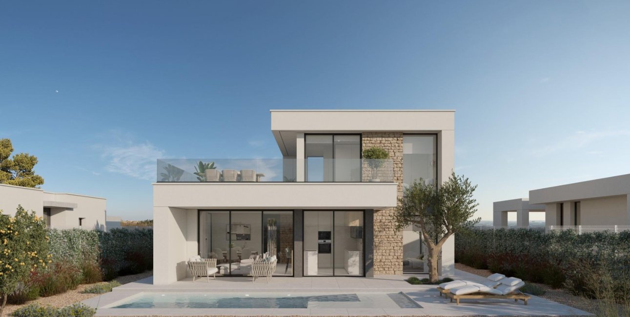Obra nueva - Villa -
Fuente Álamo - Hacienda del Alamo
