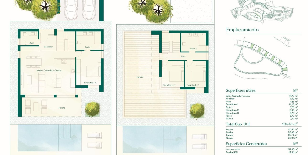 Obra nueva - Villa -
Fuente Álamo - Hacienda del Alamo