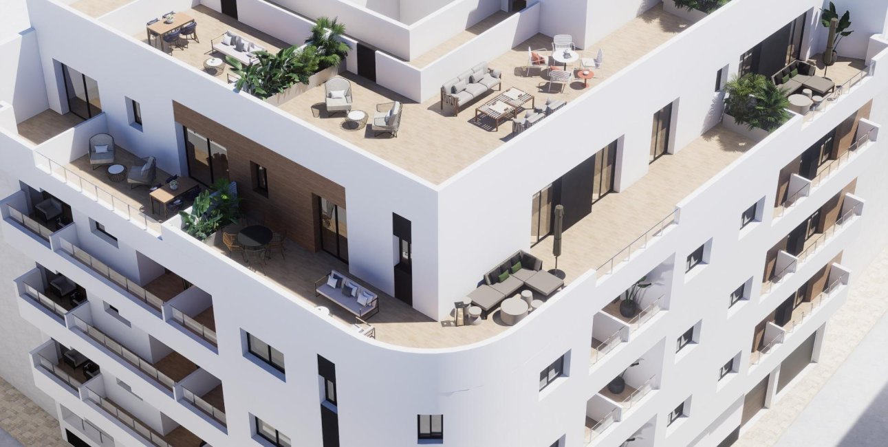 New Build - Penthouse -
Torrevieja - pueblo