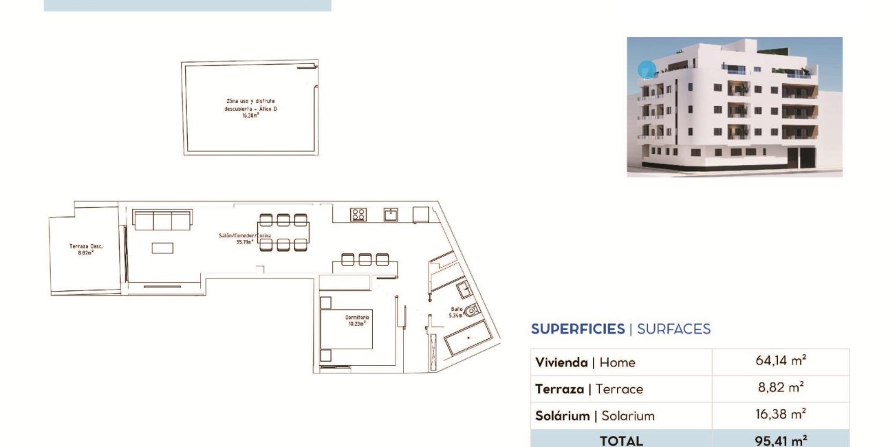 New Build - Penthouse -
Torrevieja - pueblo