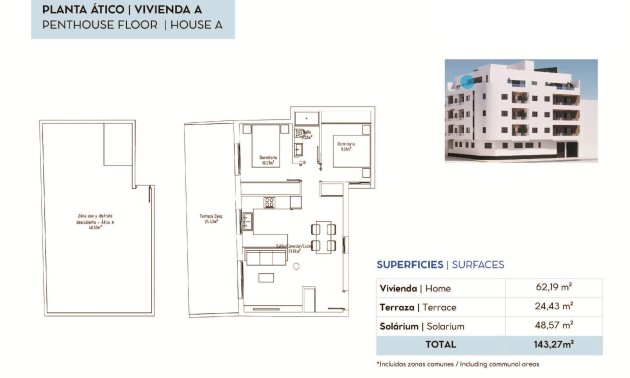 Obra nueva - Ático -
Torrevieja - pueblo