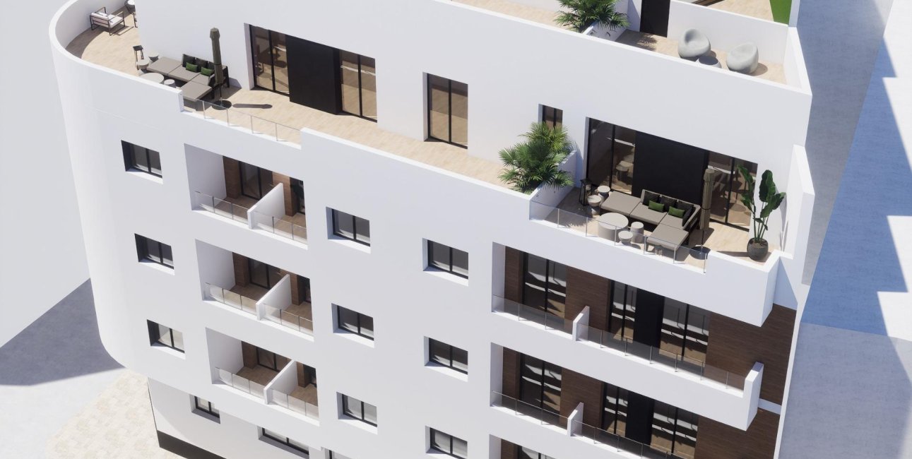 Obra nueva - Apartamento / piso -
Torrevieja - pueblo