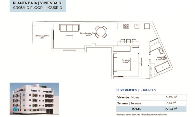 Obra nueva - Apartamento / piso -
Torrevieja - pueblo