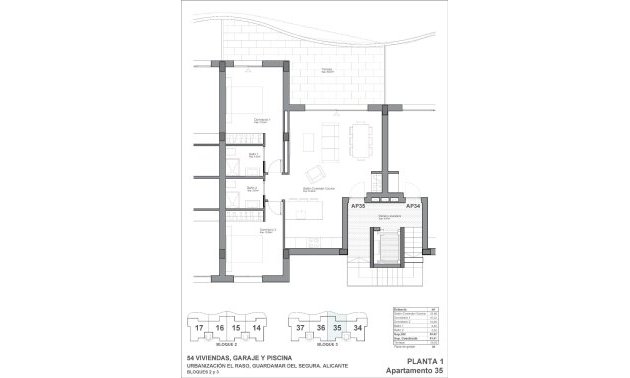 Obra nueva - Apartamento / piso -
Guardamar del Segura - El Raso