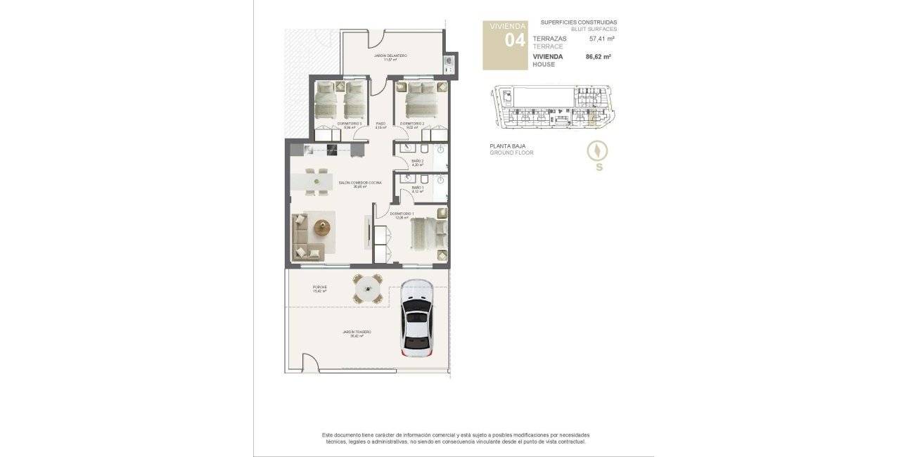 New Build - Bungalow -
Pilar de la Horadada - Torre De La Horadada