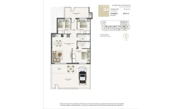 New Build - Bungalow -
Pilar de la Horadada - Torre De La Horadada