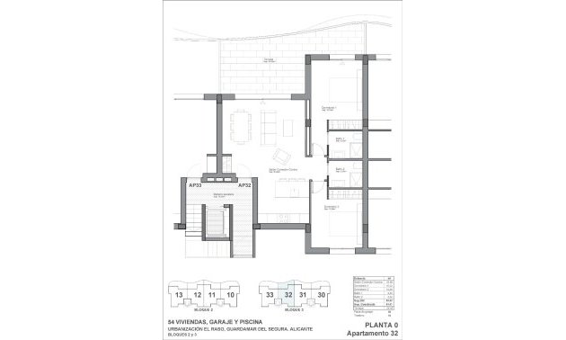 Obra nueva - Apartamento / piso -
Guardamar del Segura - El Raso