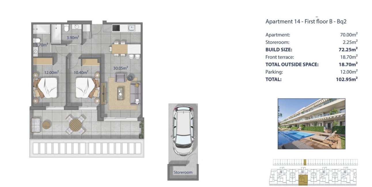 New Build - Apartment / flat -
Los Alcázares - Los Narejos