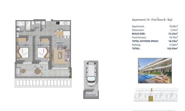 New Build - Apartment / flat -
Los Alcázares - Los Narejos