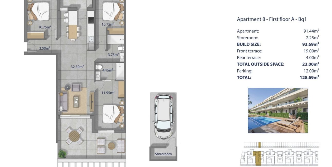 New Build - Apartment / flat -
Los Alcázares - Los Narejos