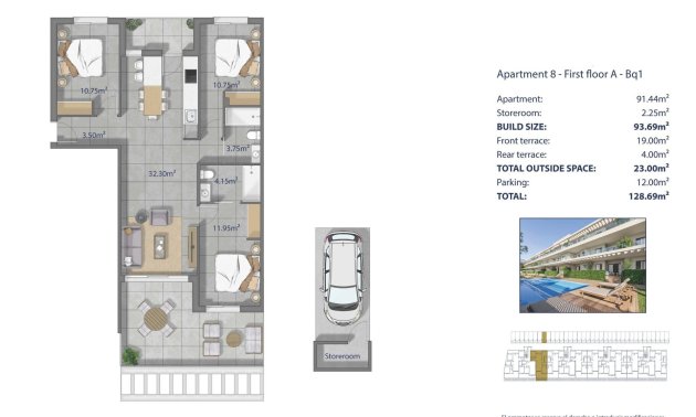 New Build - Apartment / flat -
Los Alcázares - Los Narejos