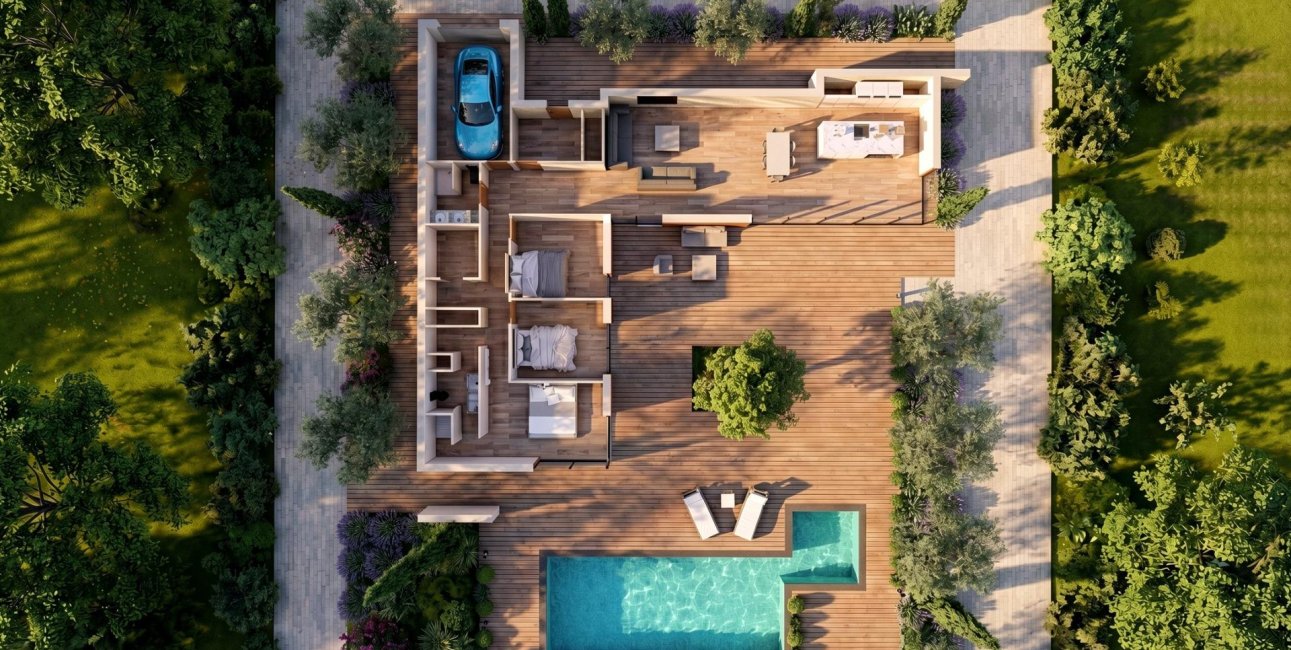 Obra nueva - Villa -
Pinoso - Casas Pastor