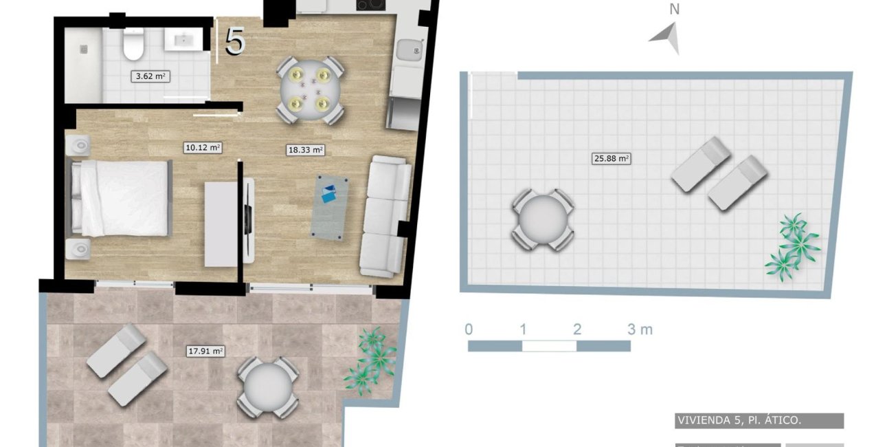 New Build - Penthouse -
Torrevieja - Centro