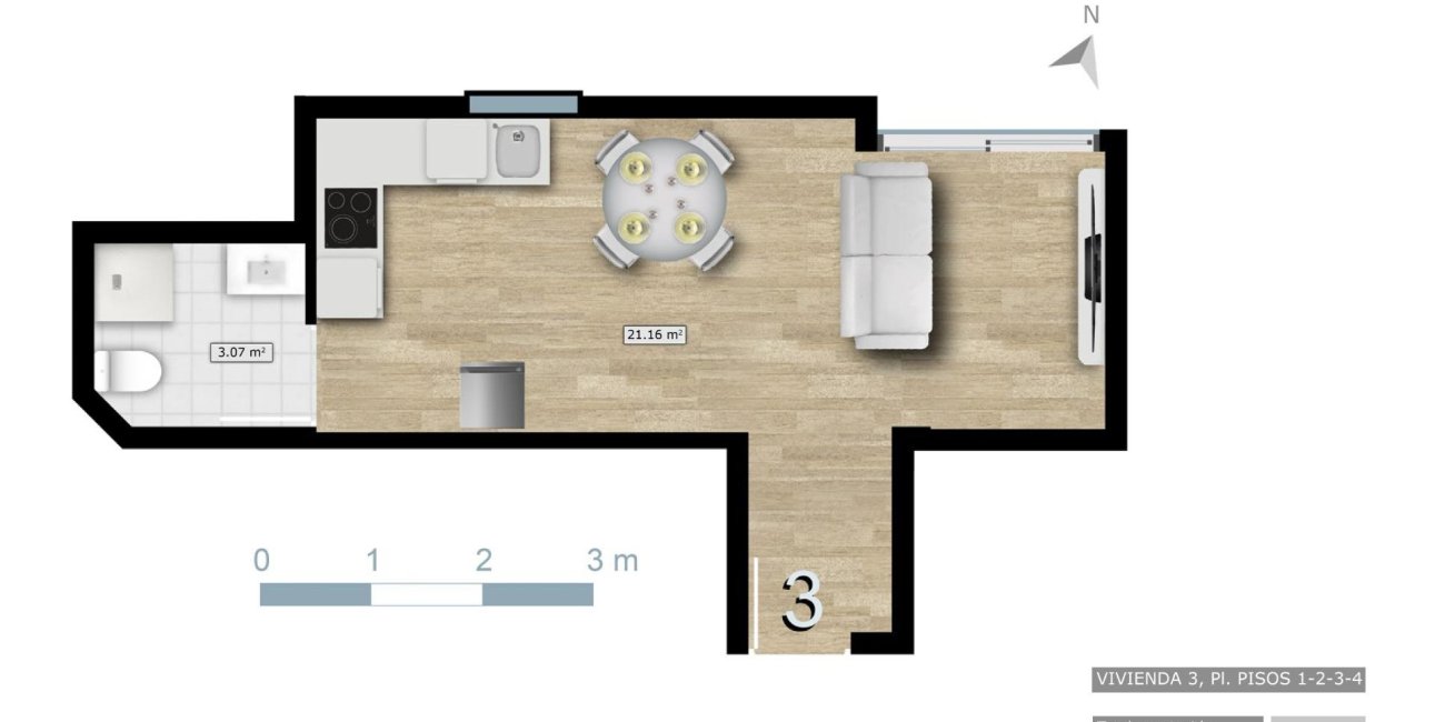 New Build - Apartment / flat -
Torrevieja - Centro