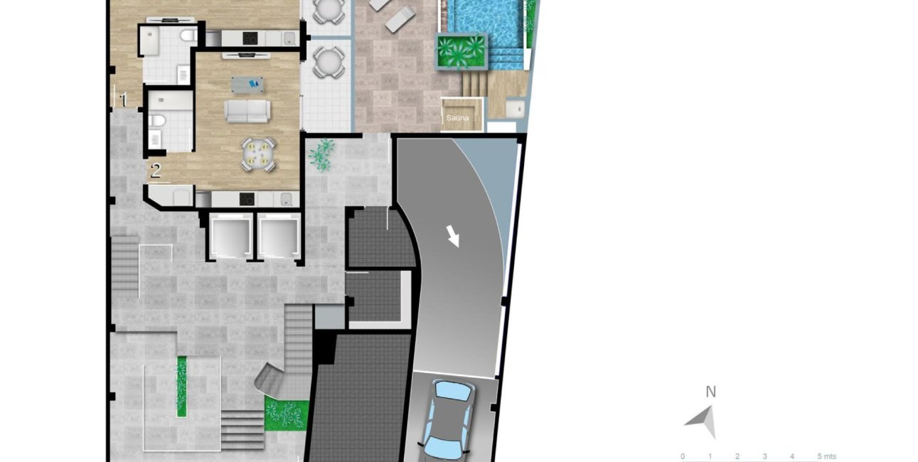 New Build - Apartment / flat -
Torrevieja - Centro