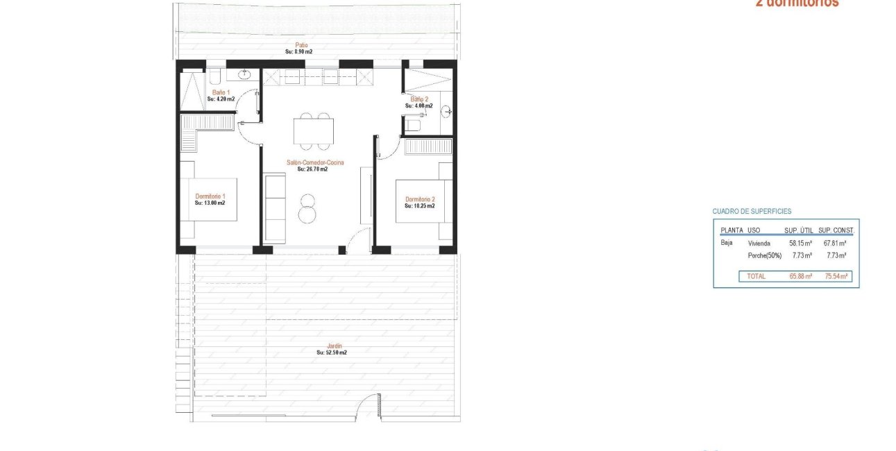 New Build - Bungalow -
Alhama De Murcia - Condado De Alhama