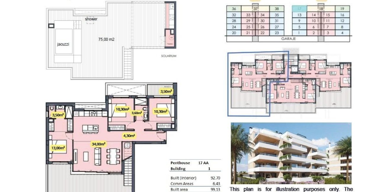 New Build - Penthouse -
Torre Pacheco - Santa Rosalia Lake And Life Resort