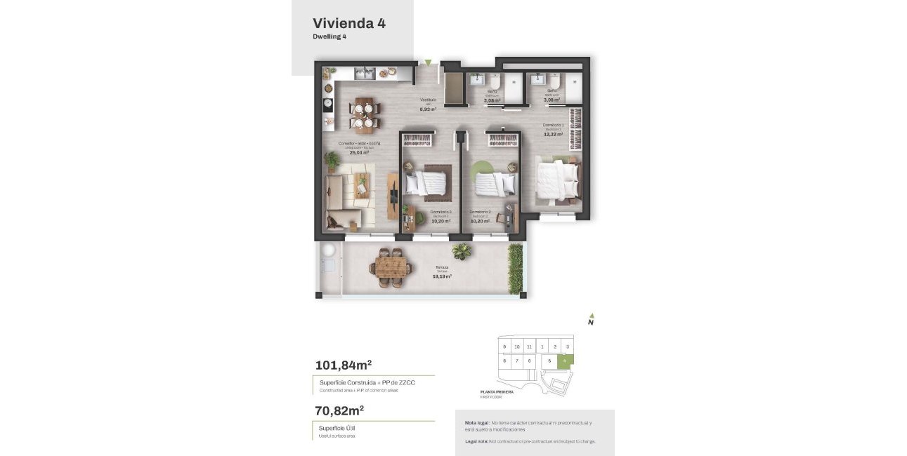 Obra nueva - Apartamento / piso -
Mojacar - Descargador