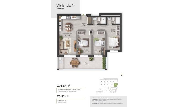 Obra nueva - Apartamento / piso -
Mojacar - Descargador