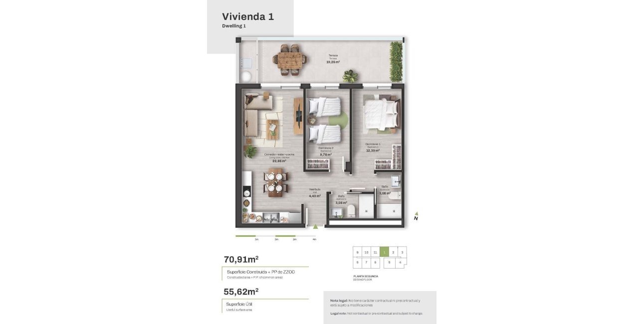 New Build - Penthouse -
Mojacar - Descargador