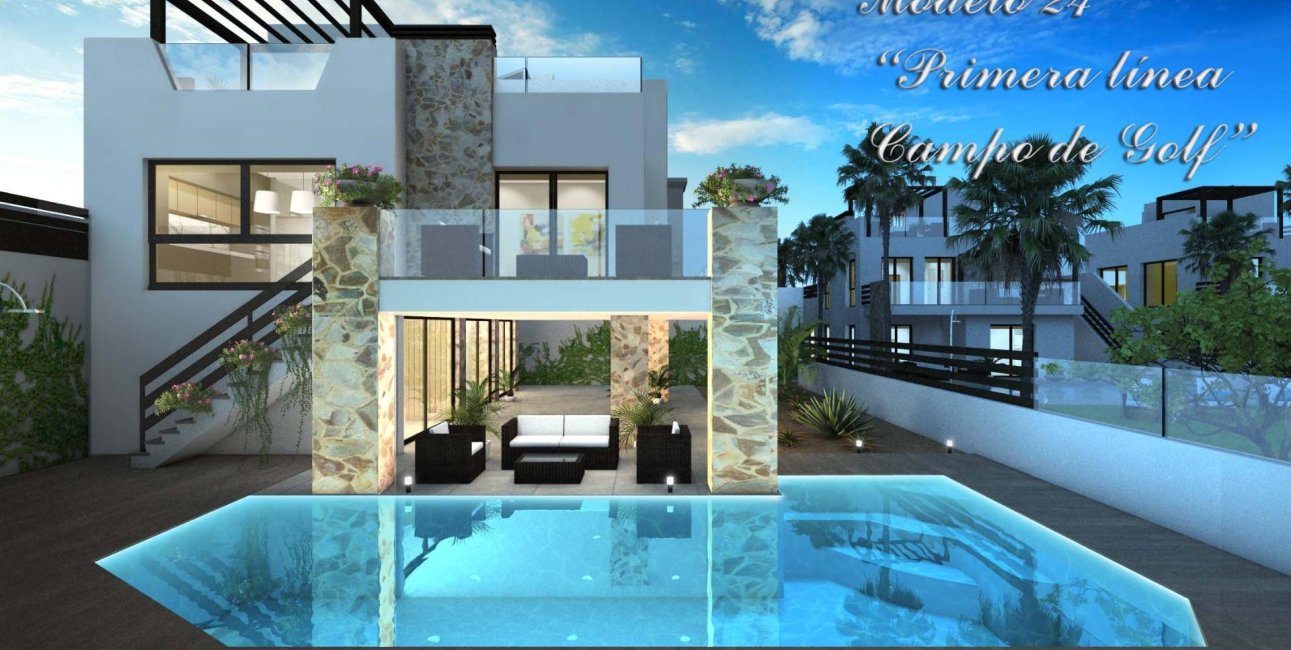 Obra nueva - Villa -
Rojales - Golf La Marquesa (Ciudad Quesada)